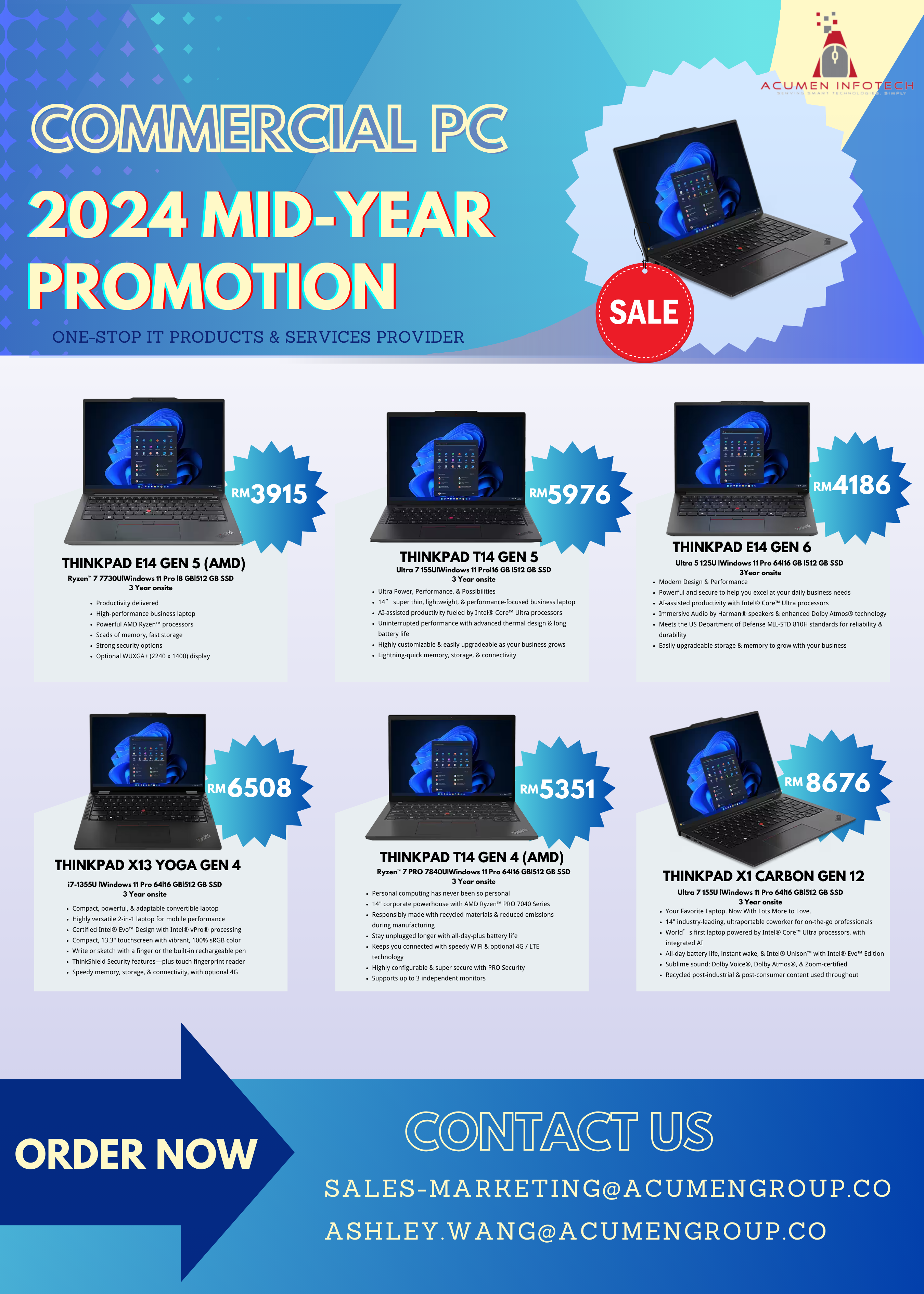 Commercial PC Promotion in Malaysia